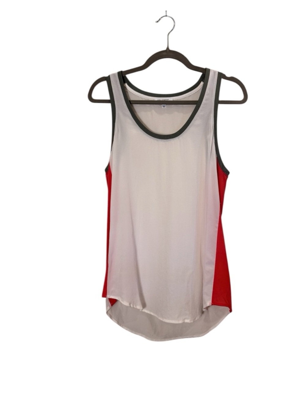 Equipment Femme Women’s Silk Colorblock Tank Top sz M
